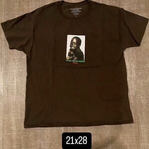 Brown Tupac Shakur tee wake me when I’m free men’s medium #TupacShakur